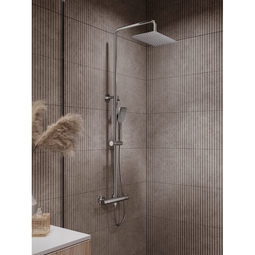 Novaservis - Σετ μπάνιου με θερμοστατική μπαταρία METALIA ECO γυαλιστερό χρώμιο