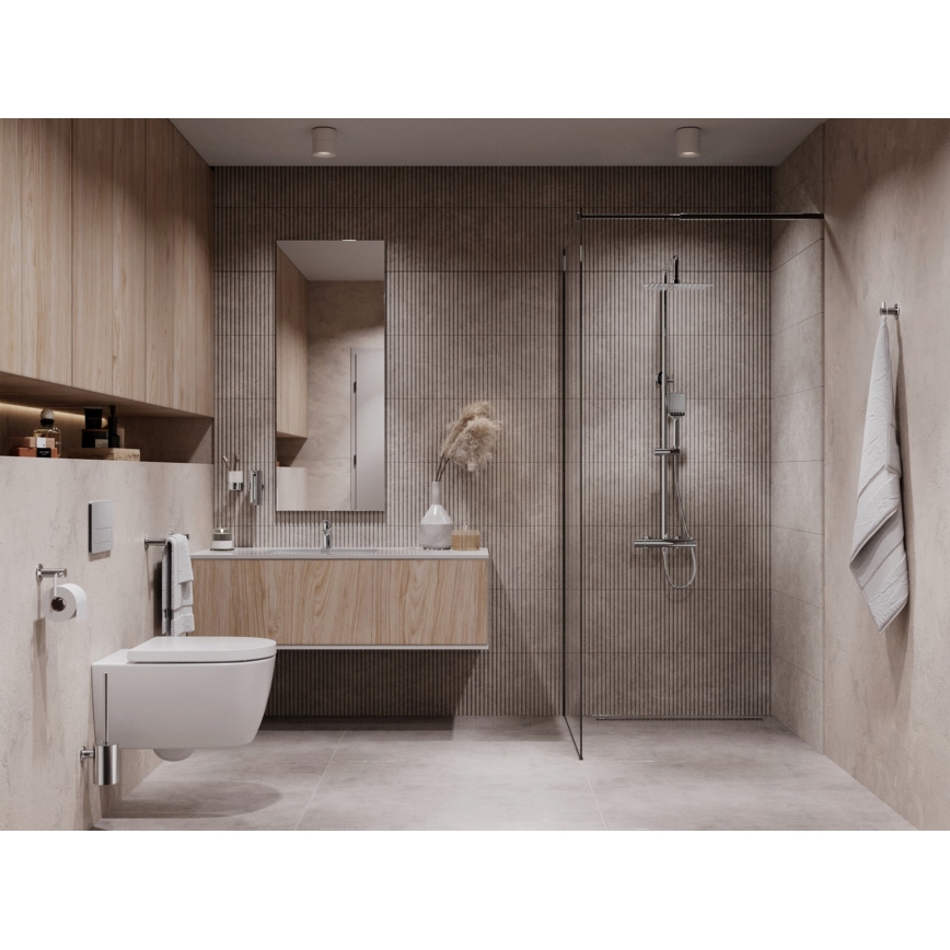 Novaservis - Σετ μπάνιου με θερμοστατική μπαταρία METALIA ECO γυαλιστερό χρώμιο