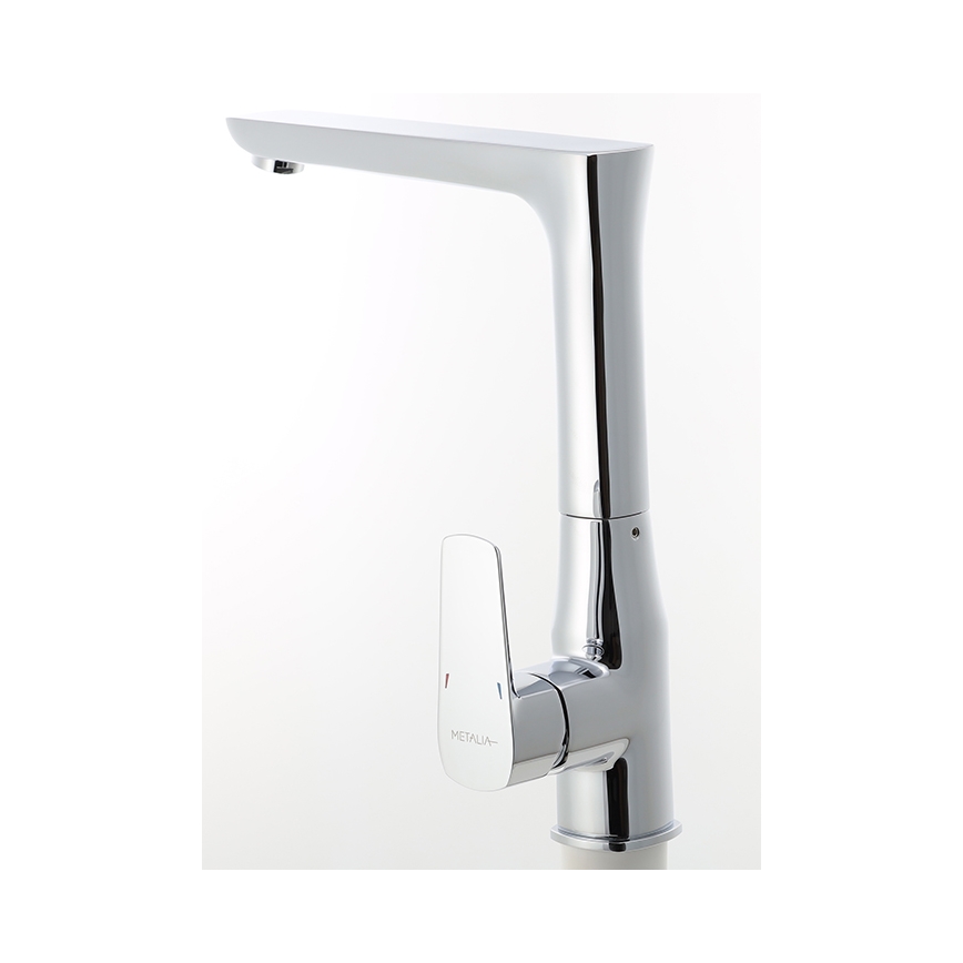 Novaservis - Μπαταρία κουζίνας METALIA γυαλιστερό χρώμιο