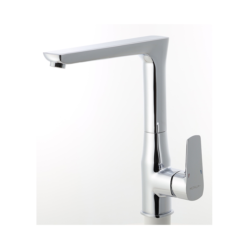 Novaservis - Μπαταρία κουζίνας METALIA γυαλιστερό χρώμιο