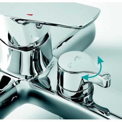 Novaservis - Μπαταρία μπανιέρας METALIA γυαλιστερό χρώμιο