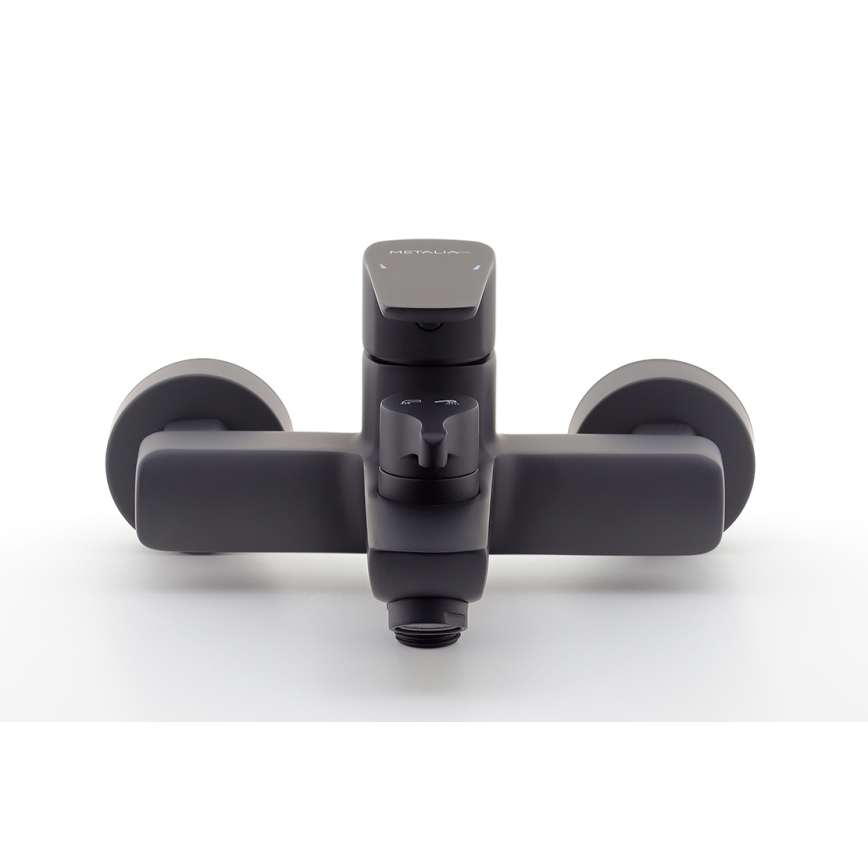 Novaservis - Μπαταρία μπανιέρας METALIA ματ μαύρο