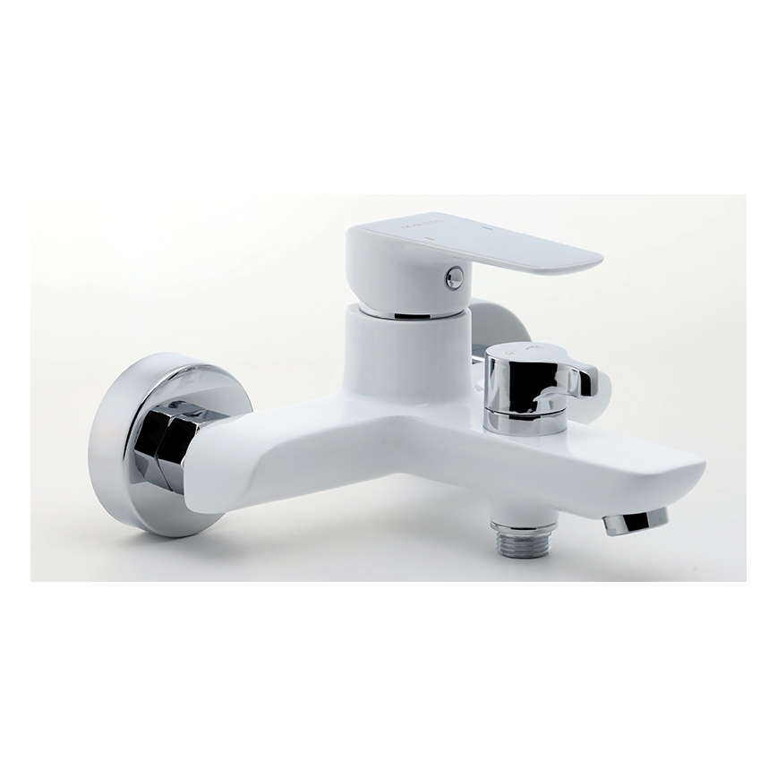 Novaservis - Μπαταρία μπανιέρας NOBLESS TINA λευκή