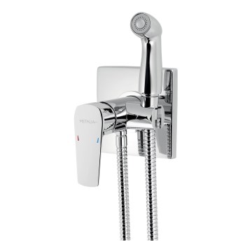 Novaservis-Μπαταρία μπιντέ και ντους εντοιχισμού METALIA γυαλιστερό χρώμιο