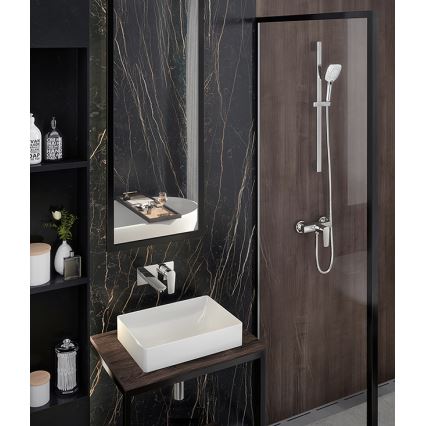 Novaservis - Μπαταρία νιπτήρος εντοιχισμού METALIA ECO γυαλιστερό χρώμιο