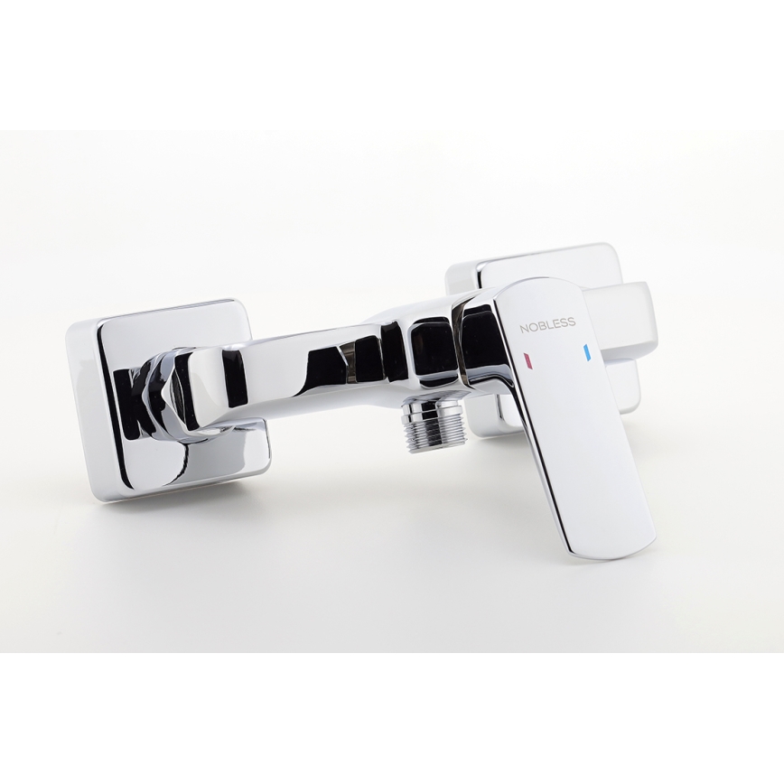 Novaservis - Μπαταρία ντους NOBLESS EGO γυαλιστερό χρώμιο