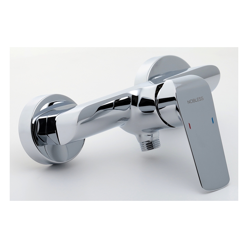 Novaservis - Μπαταρία ντους NOBLESS TINA σε γυαλιστερό χρώμιο