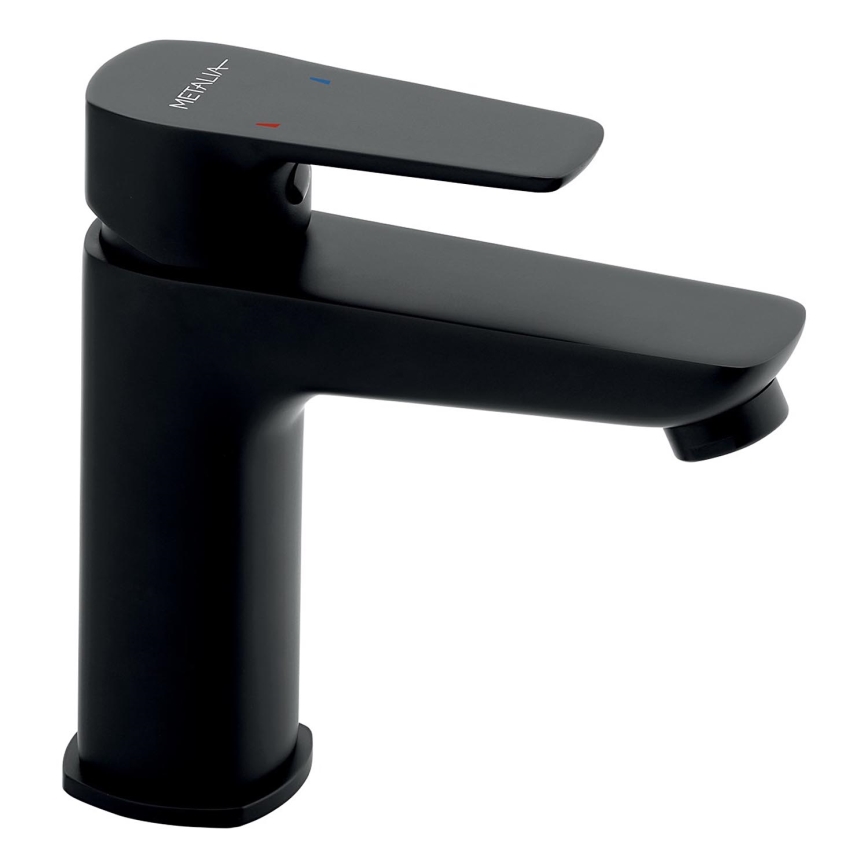Novaservis - Μπαταρία νιπτήρος METALIA ECO 15,2 cm ματ μαύρο