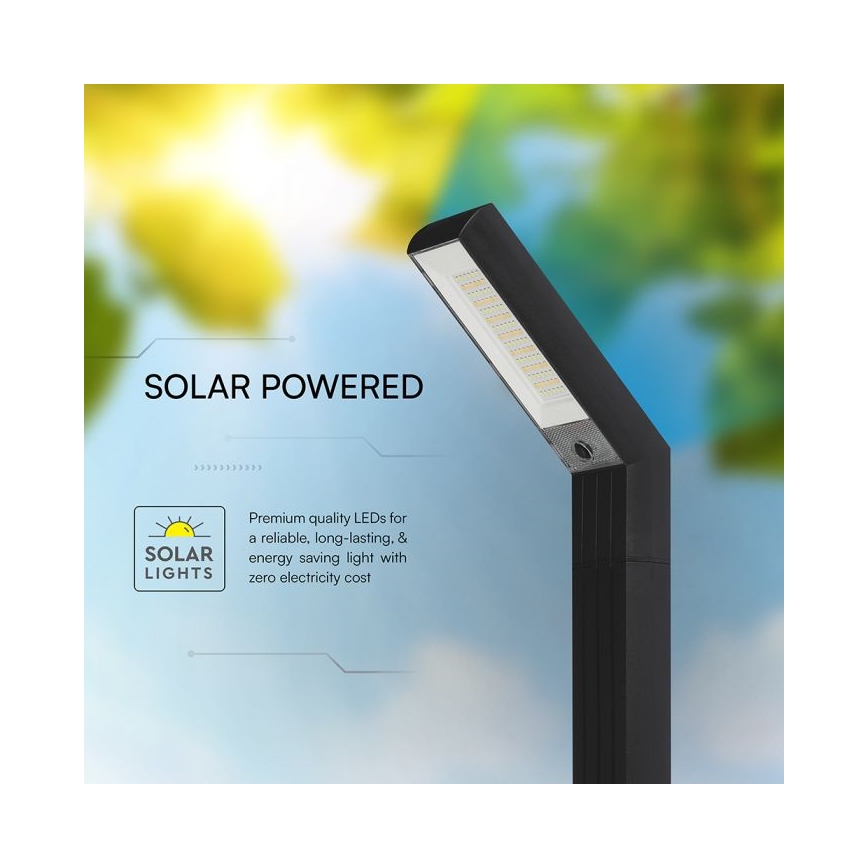 Ηλιακή LED λάμπα 2 σε 1 LED/1,5W/3,7V IP65 1500 mAh
