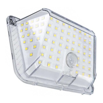Ηλιακό φωτιστικό τοίχου LED με αισθητήρα LED/5W/3,7V 1200 mAh IP44
