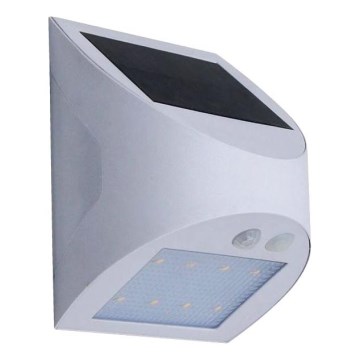 Ηλιακό LED επιτοίχιο φωτιστικό με αισθητήρα LED/3W/3,7V 3000/4000K 1200 mAh IP54 λευκό