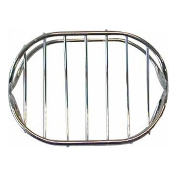 Σαπουνοθήκη συρμάτινη 8,4x10,7 εκ. γυαλιστερό χρώμιο