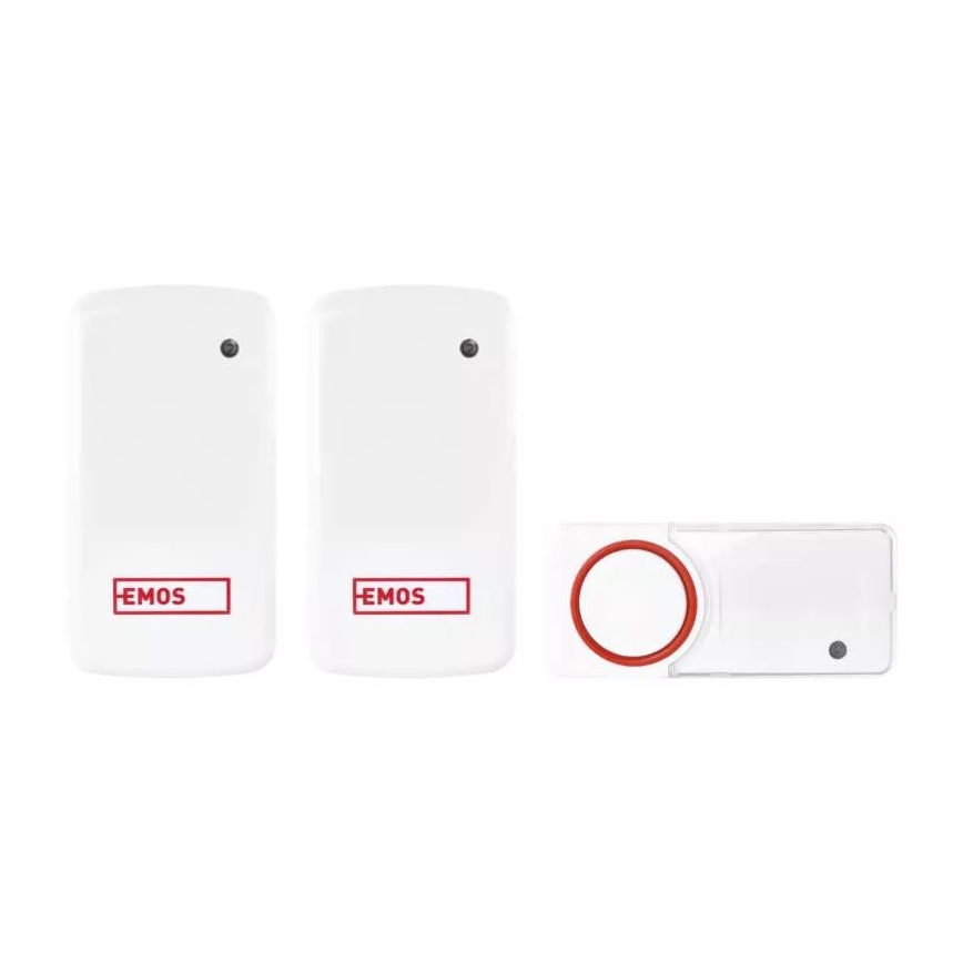 ΣET 2x Ασύρματα κουδούνια 230V IP44