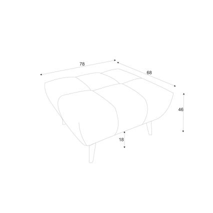 Σκαμπό ALBA γκρι