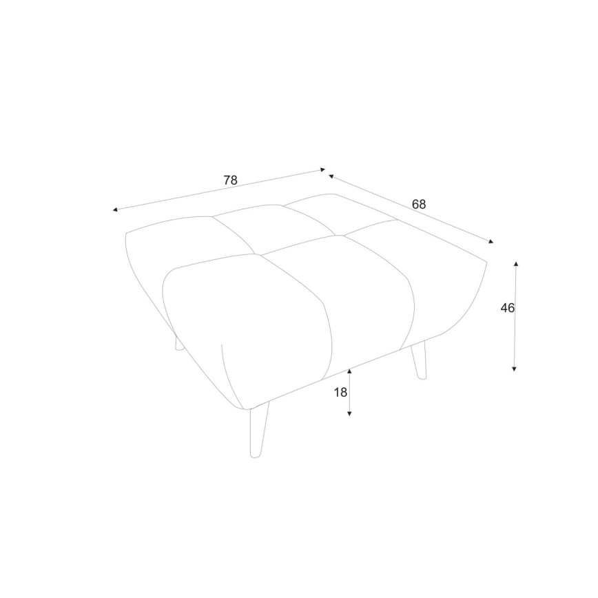 Σκαμπό ALBA γκρι