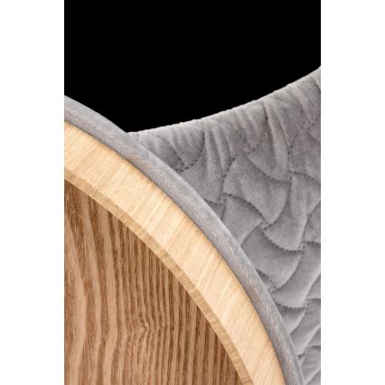 Σκαμπό BONO διάμετρος 54 cm γκρι