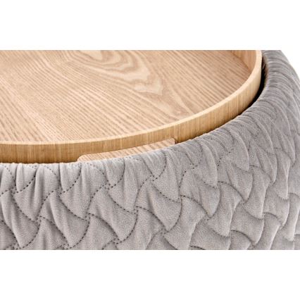 Σκαμπό BONO διάμετρος 54 cm γκρι