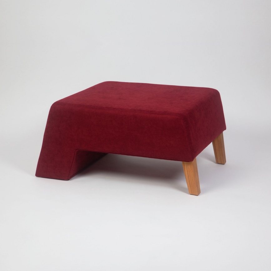 Σκαμπό KATE 40x84 cm κόκκινο