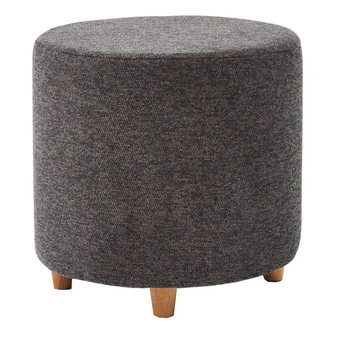 Σκαμπό KIMA, διάμ. 40 εκ., ανθρακί