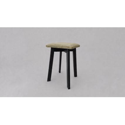 Σκαμπό LUBE 36x36 cm μαύρο/πράσινο