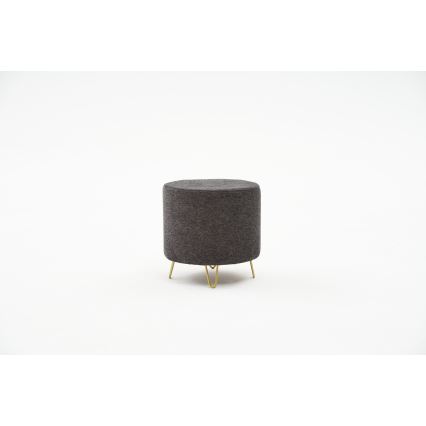 Σκαμπό NANI Ø 40 εκ. ανθρακί