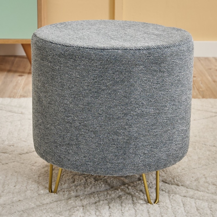 Σκαμπό NANI, διάμ. 40 εκ., γκρι