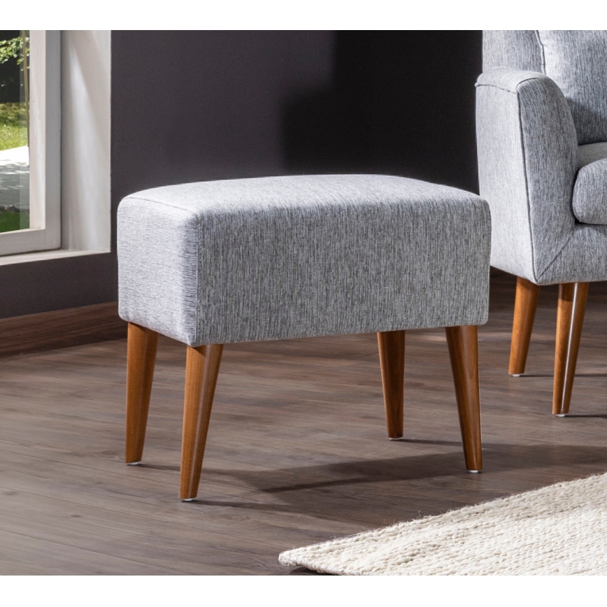 Σκαμπό NIMO 46x50 cm γκρι