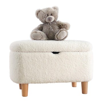 Σκαμπό PIXI 37x61 cm λευκό