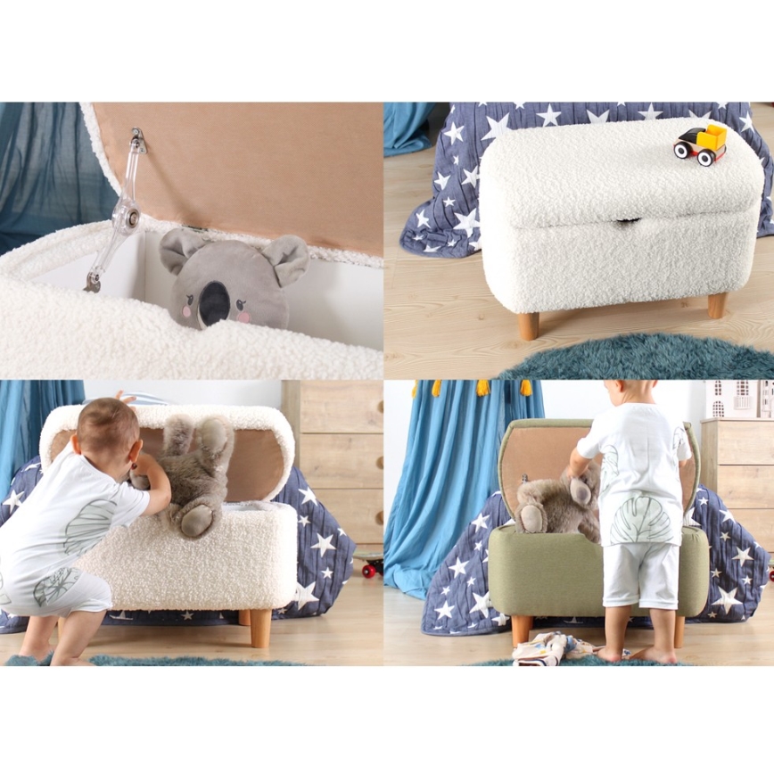 Σκαμπό PIXI 37x61 εκ. κίτρινο