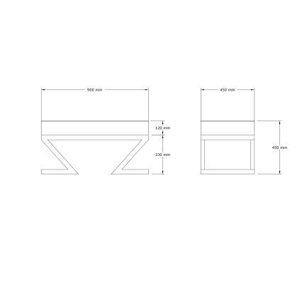 Σκαμπό RINA 45x90 εκ. μπεζ