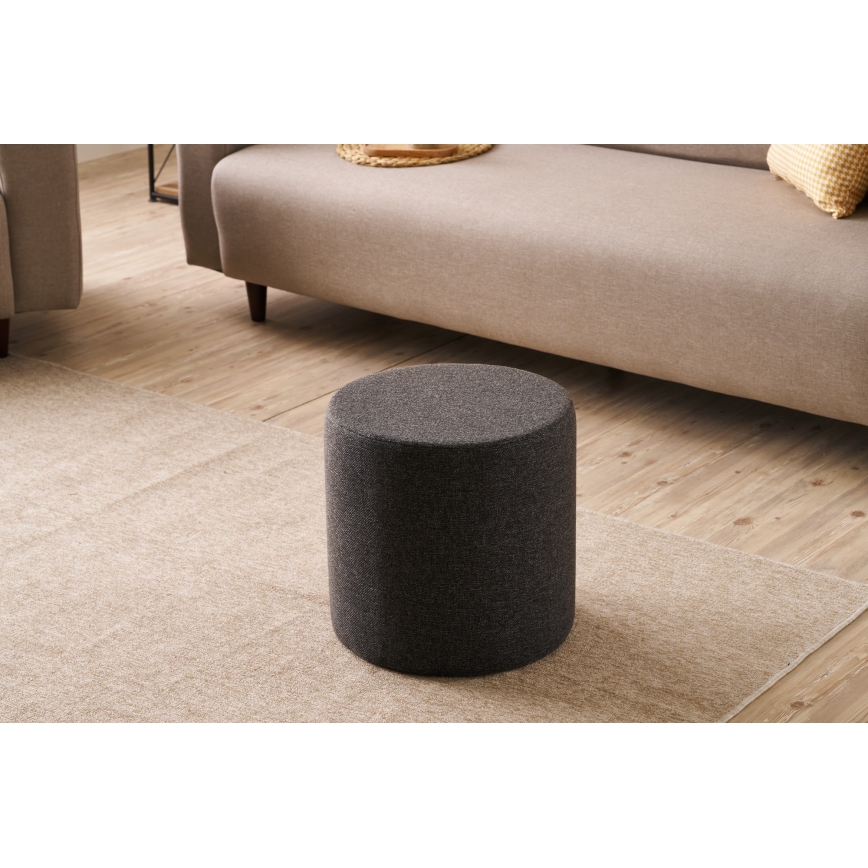 Σκαμπό RONDO, διάμετρος 40 cm, γκρι