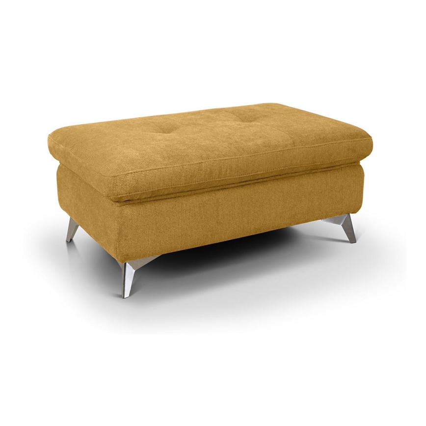 Σκαμπό SALERNO 66x100 εκ. κίτρινο