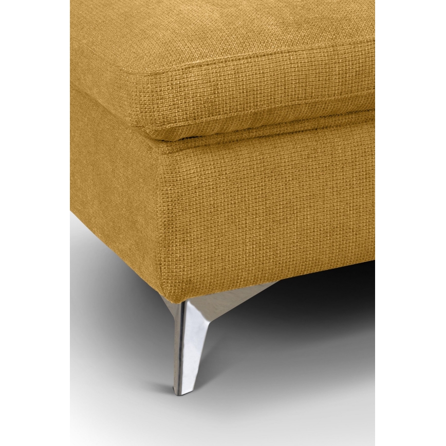 Σκαμπό SALERNO 66x100 εκ. κίτρινο