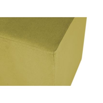 Σκαμπό SIX 40x40 εκ., σε κίτρινο