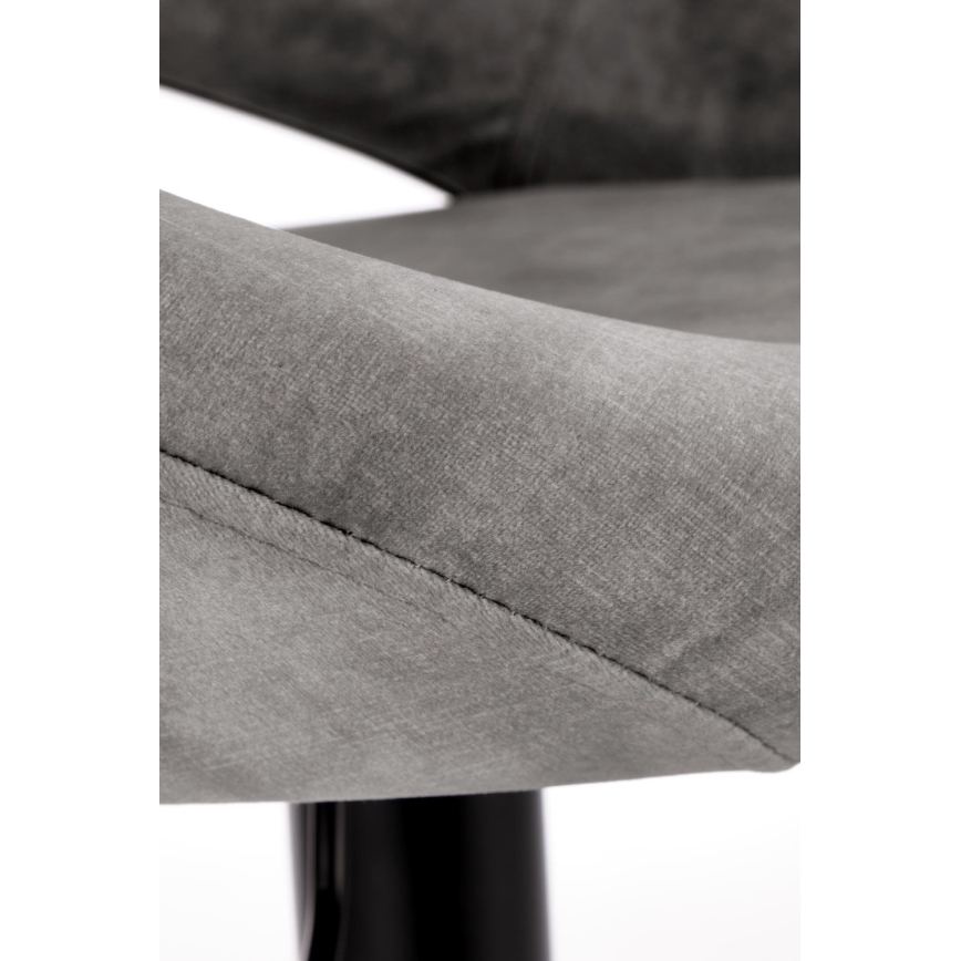 Σκαμπό μπαρ 100x48 cm γκρι/ανθρακί