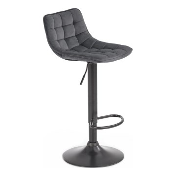 Σκαμπό μπαρ 106x43 cm ανθρακί