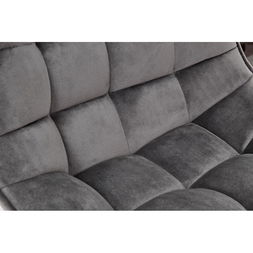 Σκαμπό μπαρ 106x43 cm ανθρακί