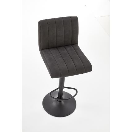 Σκαμπό μπαρ 108x48 cm ανθρακί