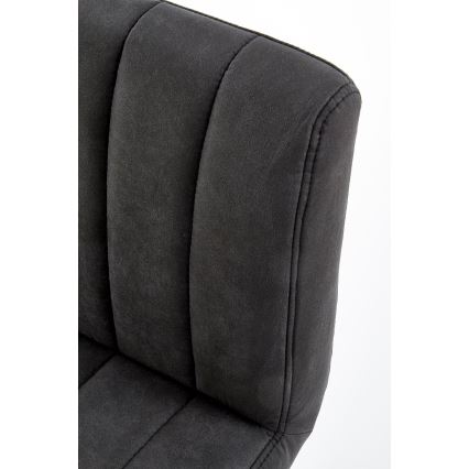 Σκαμπό μπαρ 108x48 cm ανθρακί