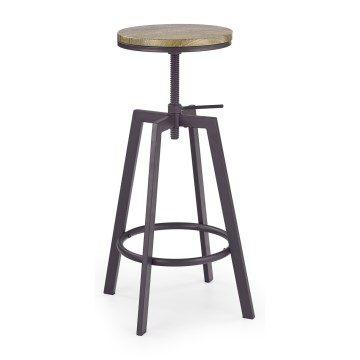 Σκαμπό μπαρ 80x30 cm μαύρο