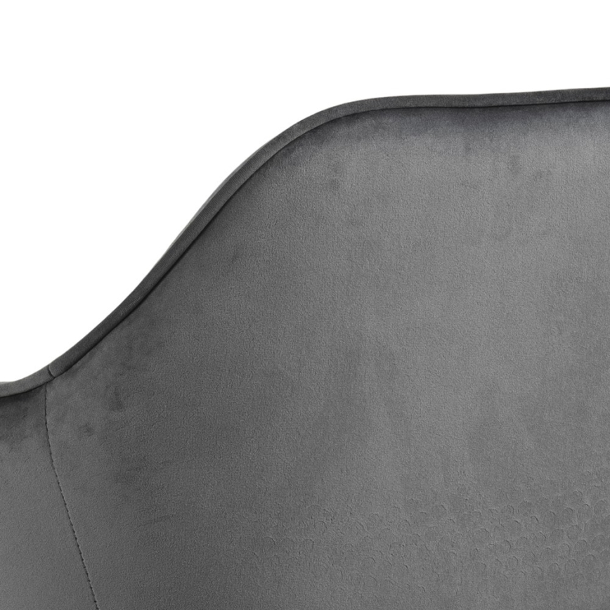 Σκαμπό μπαρ AYLIN 1 τμχ σκούρο γκρι