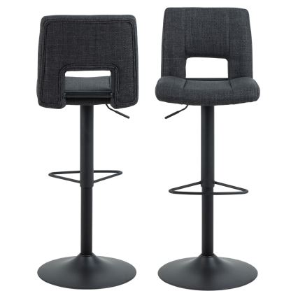 Σκαμπό μπαρ SERENA 1 τμχ σκούρο