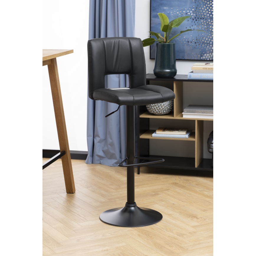 Σκαμπό μπαρ SERENA 1 τμχ μαύρο