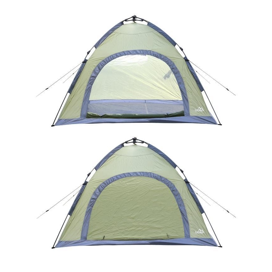 Σκηνή pop up για 3-4 άτομα PU 3000 mm πράσινη