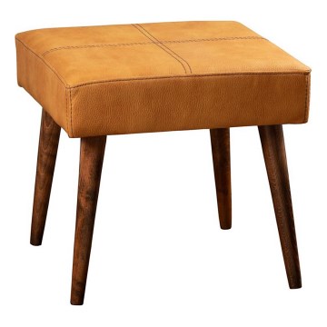 Σκαμπό NUTO 46x46 cm πορτοκαλί
