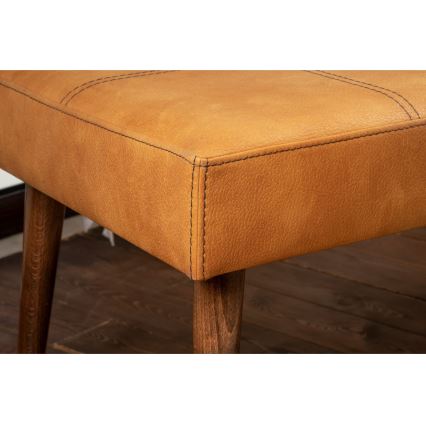 Σκαμπό NUTO 46x46 cm πορτοκαλί
