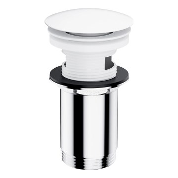 OMNIRES A706BM - Νιπτήρας με βαλβίδα CLICK-CLACK διάμετρος 6,6 εκ. ματ λευκό