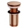 OMNIRES A706CPB - Βαλβίδα νιπτήρος CLICK-CLACK διάμετρος 6,6 cm brushed χαλκός
