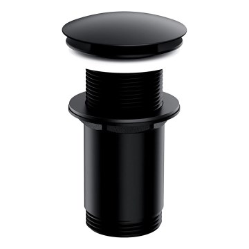 OMNIRES A716BL - Νιπτήρας με βαλβίδα CLICK-CLACK διάμετρος 6,6 εκ. ματ μαύρο
