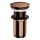 OMNIRES A716CP - Βαλβίδα νιπτήρος CLICK-CLACK διάμετρος 6,6 cm γυαλιστερό χαλκός